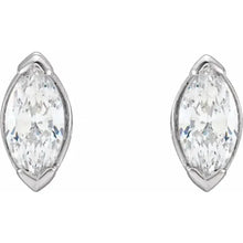 Marquise Lab Diamond Studs-S24