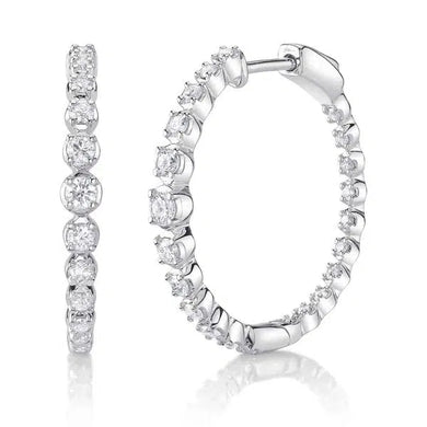 Medium Crown Hoops-S24