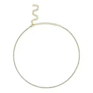 Micro Tennis Necklace-S24