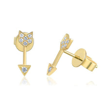Mini Arrow Studs-S24