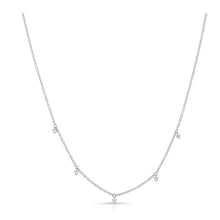 Mini Diamond Dew Drop Necklace-S24