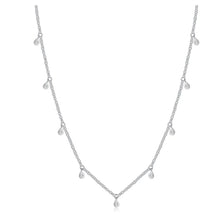 Mini Diamond Teardrop Necklace-S24