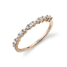 Mixed Baguette Thin Band-S24
