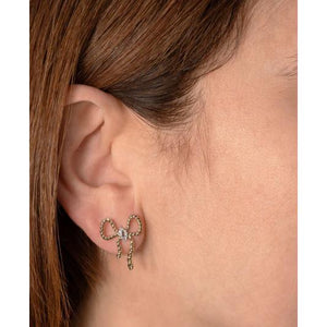 Open Bow Earrings-S24