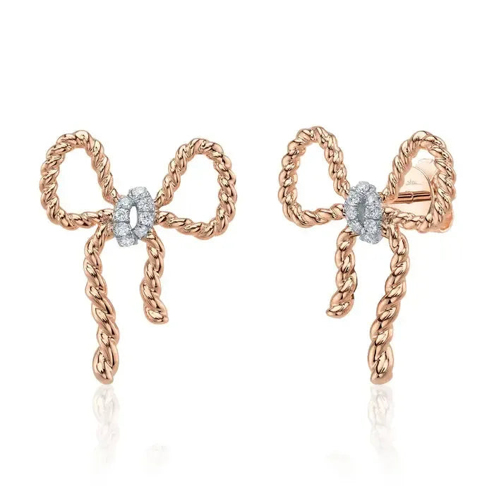 Open Bow Earrings-S24