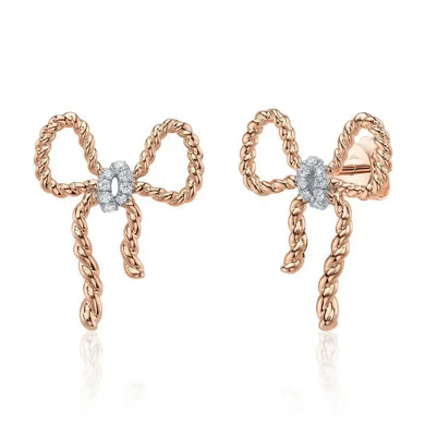Open Bow Earrings-S24
