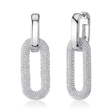 Oval Link Drop Earrings-S24