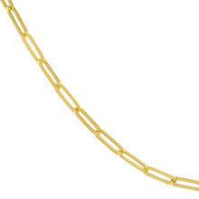 Paperclip Light Chain Necklace-S24