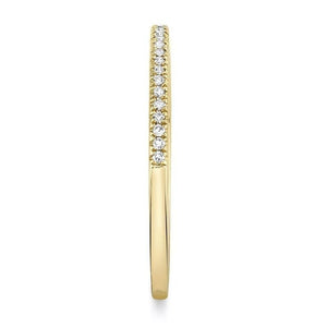 Pave Diamond Halfway Band-S24