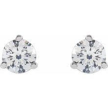 Round Lab Diamond Studs-S24
