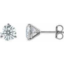 Round Lab Diamond Studs-S24