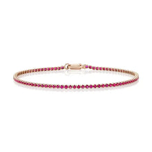 Ruby Micro Tennis Bracelet-S24