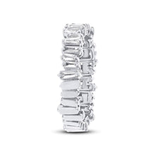 Scattered Baguette Diamond Band-S24