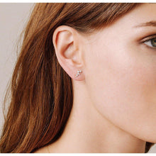 Scattered Diamond Post Earrings-S24