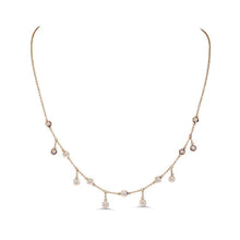 Shaker Diamond Drop Necklace-S24