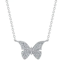 Single Butterfly Necklace-S24