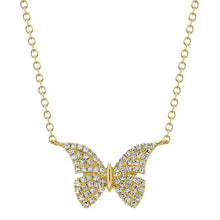 Single Butterfly Necklace-S24
