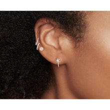 Small Circle Stud Earrings-S24