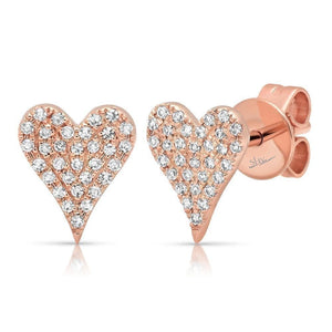 Small Heart Earrings-S24