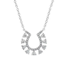 Spiked Horseshoe Necklace-S24
