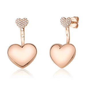 Split Hearts Earrings-S24