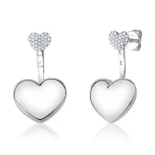 Split Hearts Earrings-S24