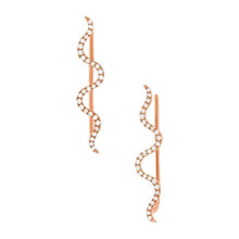 Squiggle Ear Crawler Earrings-S24