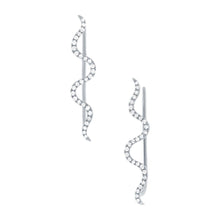 Squiggle Ear Crawler Earrings-S24