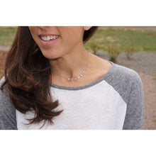 Star 7 Station Diamond Pave Necklace-S24