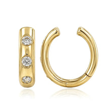 Three Diamond Ear Cuff-S24