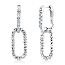 Twisted Link Earrings-S24