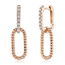 Twisted Link Earrings-S24