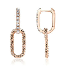 Twisted Link Earrings-S24