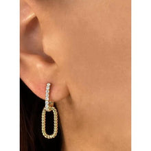 Twisted Link Earrings-S24
