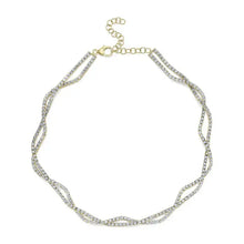 Twisted Tennis Necklace-S24