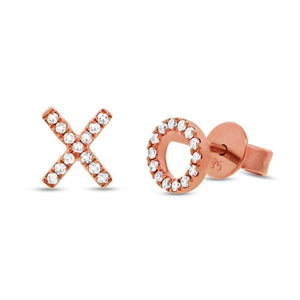 XO Stud Earrings-S24