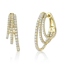 Triple Oval Hoops